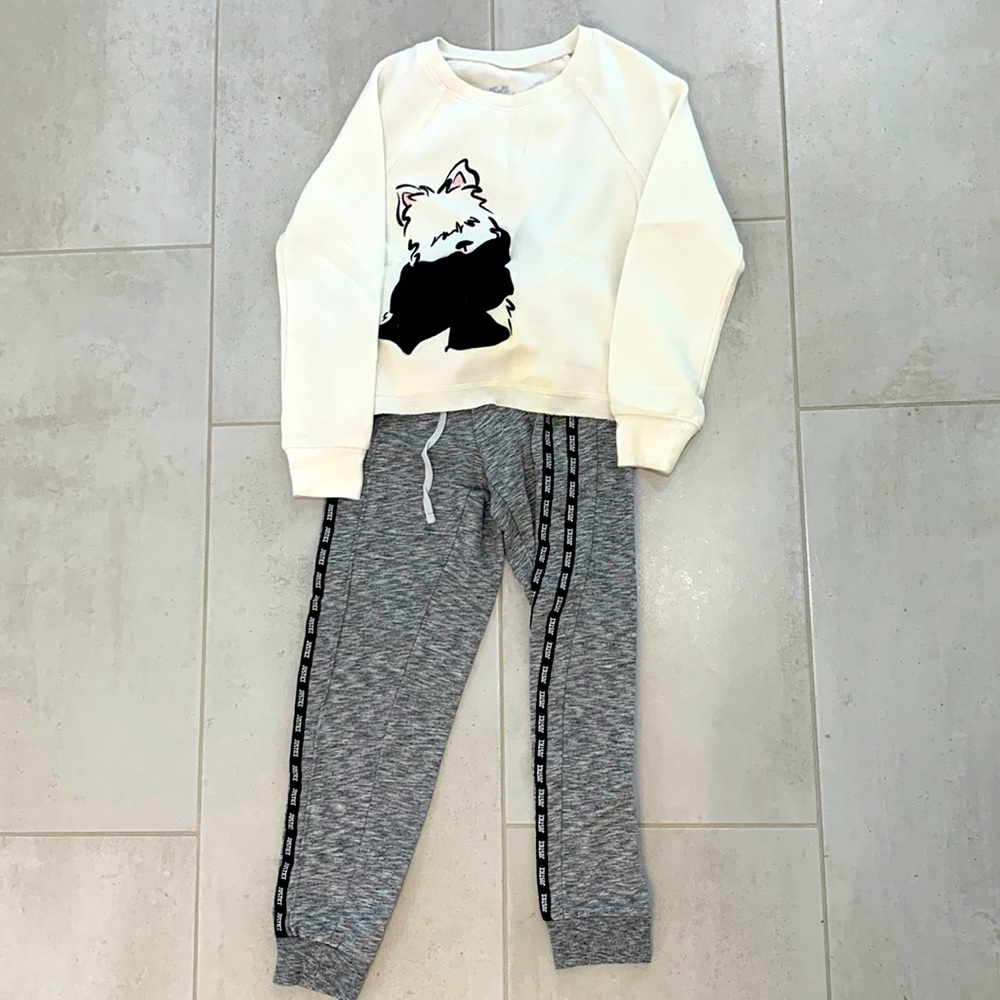Justice sweat shirt and pants